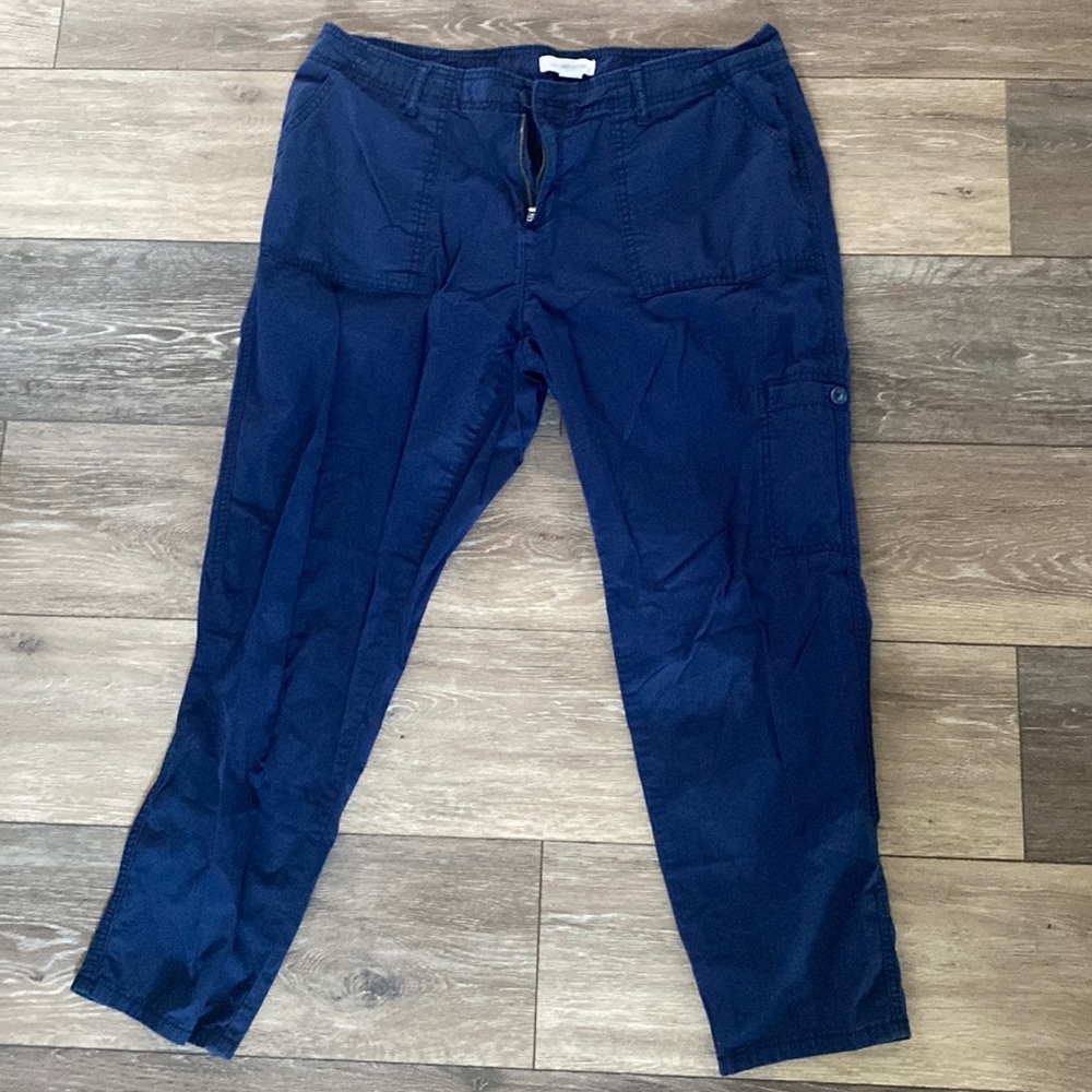 Blue Cargo Pants